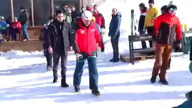 Palandöken'de Buz Tırmanışı Heyecanı!