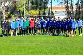 Erzurumspor, Ümraniyespor'a Hazırlanıyor