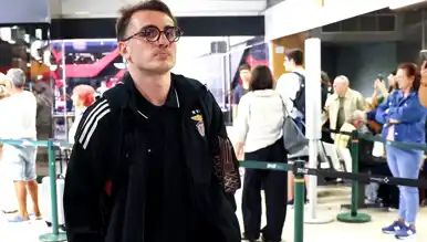 Kerem Aktürkoğlu, Benfica ile İstanbul'da!