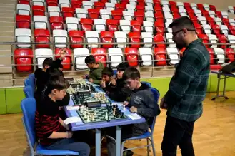 Muş'ta 224 Sporcuyla Satranç Turnuvası
