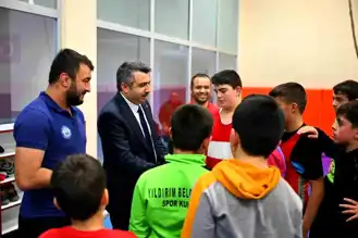 Yıldırım'da Geleceğin Güreşçileri Yetişiyor